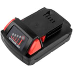 Батерия за винтоверт Milwaukee M18  M18XC- 18V 2000 mAh