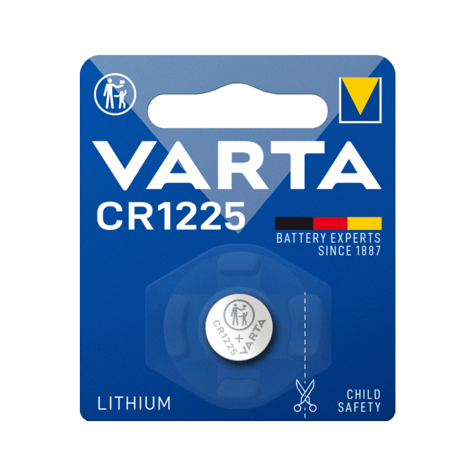 Литиева батерия CR1225 Varta CR1225 - 3V