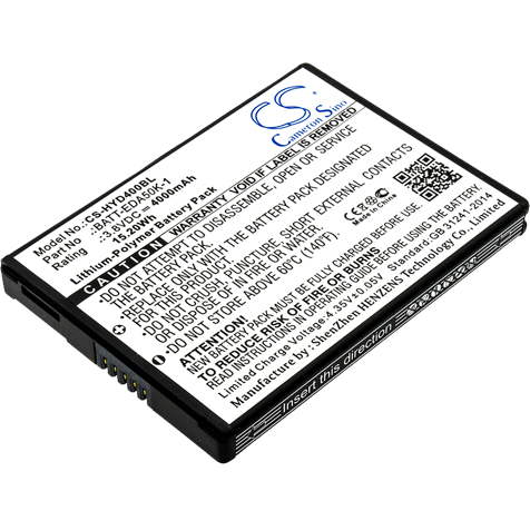Battery for barcode scanner Honeywell BAT-EDA50 - 3.8V 4000 mAh