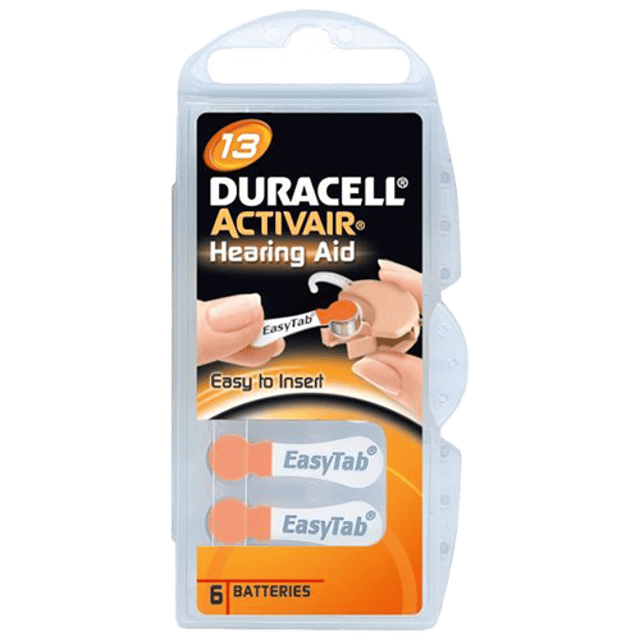 Батерии за слухов апарат 13 Active Air Duracell