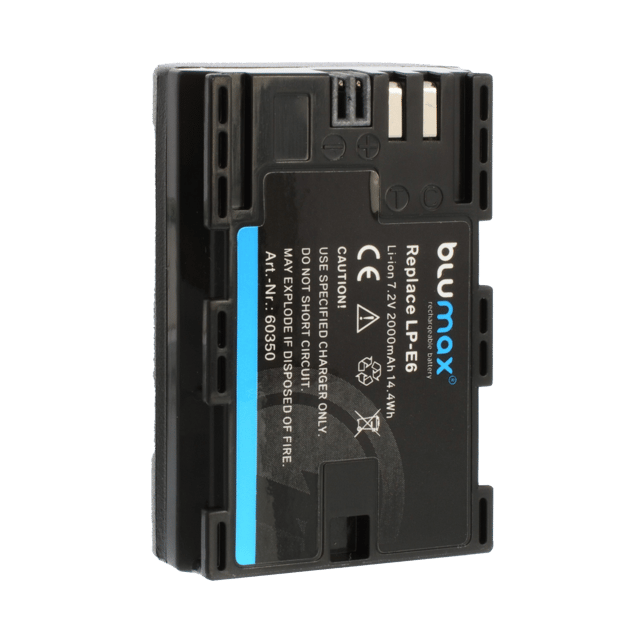 Батерия за фотоапарат Canon LP-E6, 2000 mAh