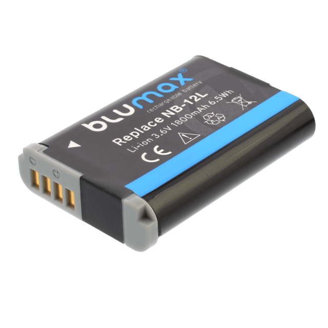 Батерия за фотоапарат Canon NB-12L, 1800mAh, 3.6V