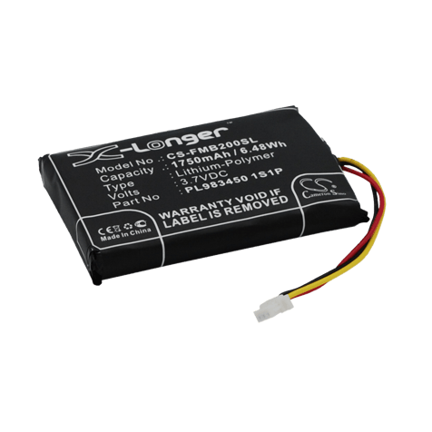 Battery for navigation Falcom Mambo 2 PL983450 1S1P - 3.7V 1750 mAh