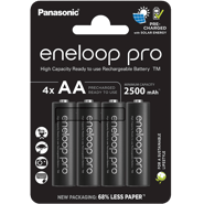 Акумулаторни батерии Panasonic Eneloop Pro AA 2500 mAh - 1.2V