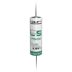 Батерия SAFT LS 17500-CNA 3.6V 3600 mAh с аксиален накрайник
