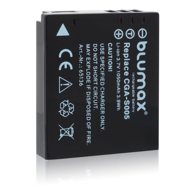 Батерия за видеокамера Panasonic CGA-S005 Li-Ion 1050mAh