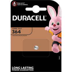 Батерия за часовник 364 - SR621SW - Duracell D364 1.55V