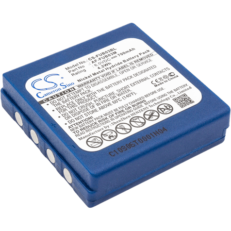 Battery for HBC BA203060 BA222060 FBFUB03 - 6V 700 mAh