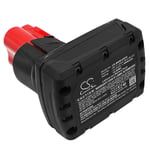 Батерия за винтоверт Milwaukee M12 B3 XC M12 B4 XC - 12V 6000 mAh