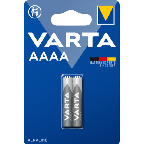 Alkaline Batteries AAAA Varta MX2500 - AAAA 1.5V