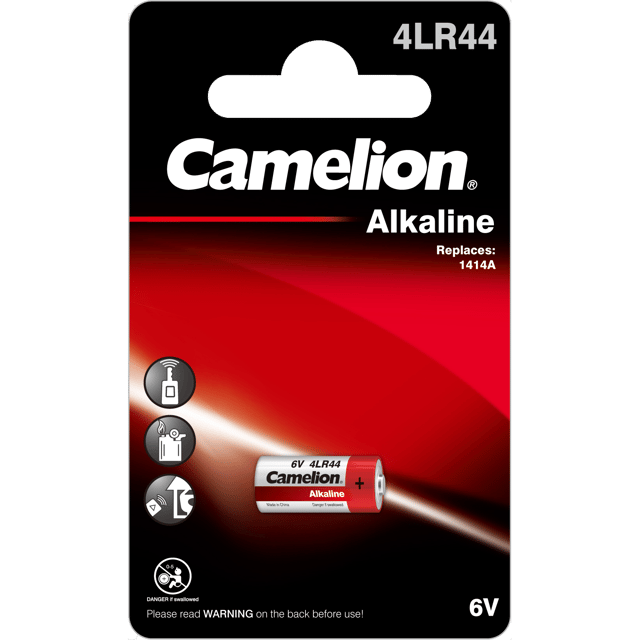 Алкална батерия 4LR44 Camelion 4LR44 - 6V