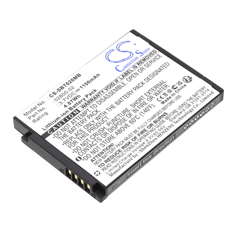Battery for baby monitor Summer 02800-02 - 3.7V 1100 mAh