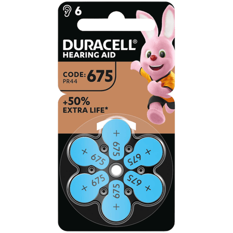 Duracell 675 Hearing Aid Batteries
