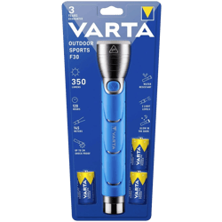 Varta Outdoor Sports F30 LED flashlight with 3 LR14 batteries