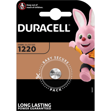 Lithium Battery CR1220 Duracell DL1220 - 3V