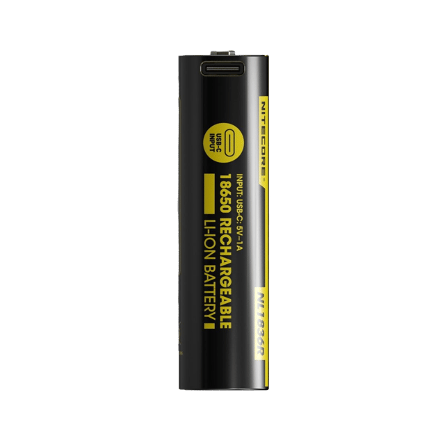 Литиево-йонна батерия 18650 Nitecore - 3.6V 3600mAh USB-C Rechargeable