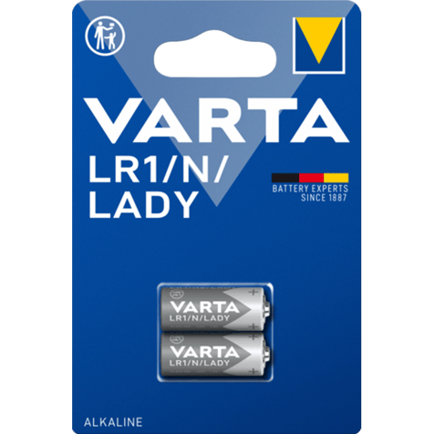 Alkaline Batteries LR1 Varta LR1 - N - MN9100 1.5V - 2 pcs