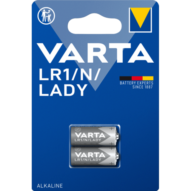 Алкални батерии LR1 Varta LR1 - N - MN9100 1.5V - 2 броя
