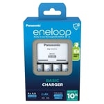 Зарядно за 2/4 батерии АА/ААА Panasonic Eneloop + 4 АА х 2000 mAh