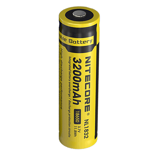 Литиево-йонна батерия 18650 Nitecore - 3.7V 3200mAh + PCB