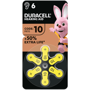 Батерии за слухов апарат 10 Hearing Aid Duracell