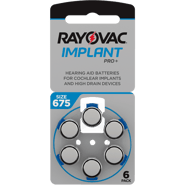 Батерии за слухов апарат 675 Impalnt Pro+ Rayovac