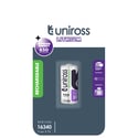 Акумулаторна батерия RCR123A Uniross Li-Ion - 3.7V 650 mAh 