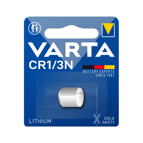 Литиева батерия CR1/3N Varta CR1/3N DL1/3N - 3V