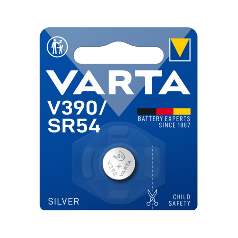 Varta 390 SR1130SW watch battery 1.55V