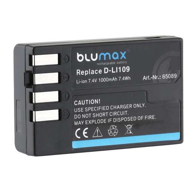 Батерия за Pentax D-Li109 1000mAh