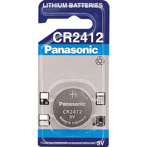 Литиева батерия CR2412 Panasonic CR2412 - 3V