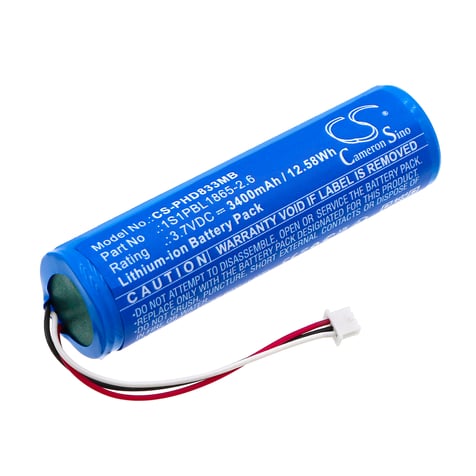 Battery for baby monitor Philips Avent 1S1PBL1865-2.6 - 3.7V 3400 mAh