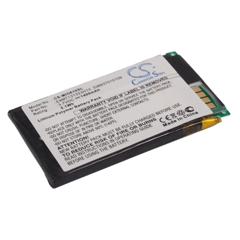 Battery for navigation Mitac Mio H610