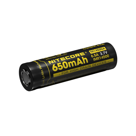 Lithium-ion AA battery IMR14500 Nitecore AA - 650 mAh 3.7V