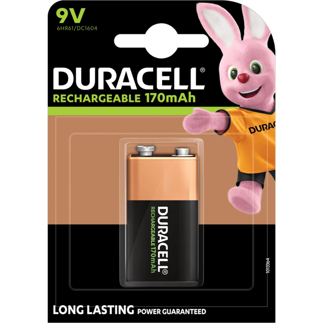 Акумулаторна батерия 9V Duracell 9V - 170 mAh