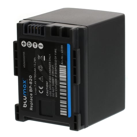 Батерия за видеокамера Canon BP-820 7.4V 1780mAH