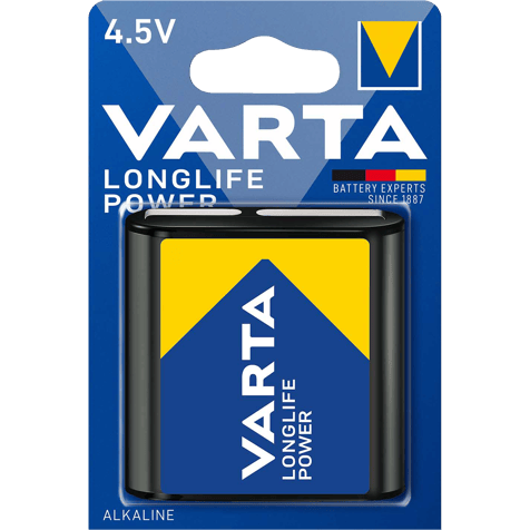Alkaline Battery 3LR12 Varta Longlife Power 4.5V