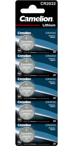 Camelion CR2032 3V lithium coin cell battery