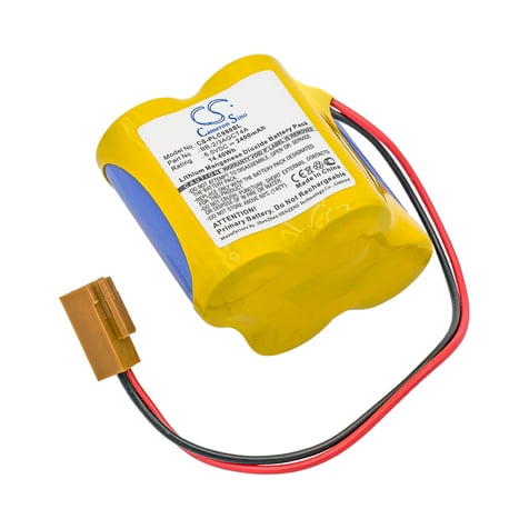 Battery for PLC FANUC A98L-0031-0025 BR-2/3AGCT4A - 6V 2400 mAh