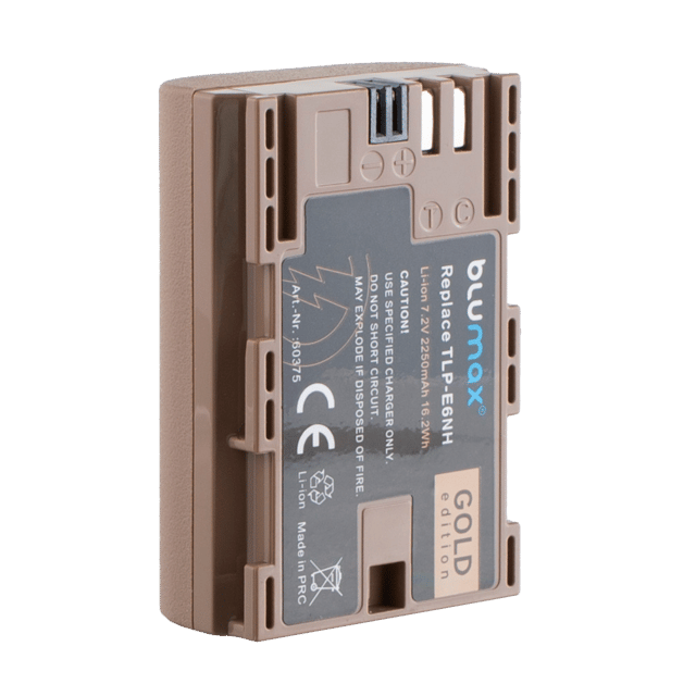 Батерия за видеокамера Canon LP-E6NHM - 7.2V 2250 mAh - USB Type-C, NTC