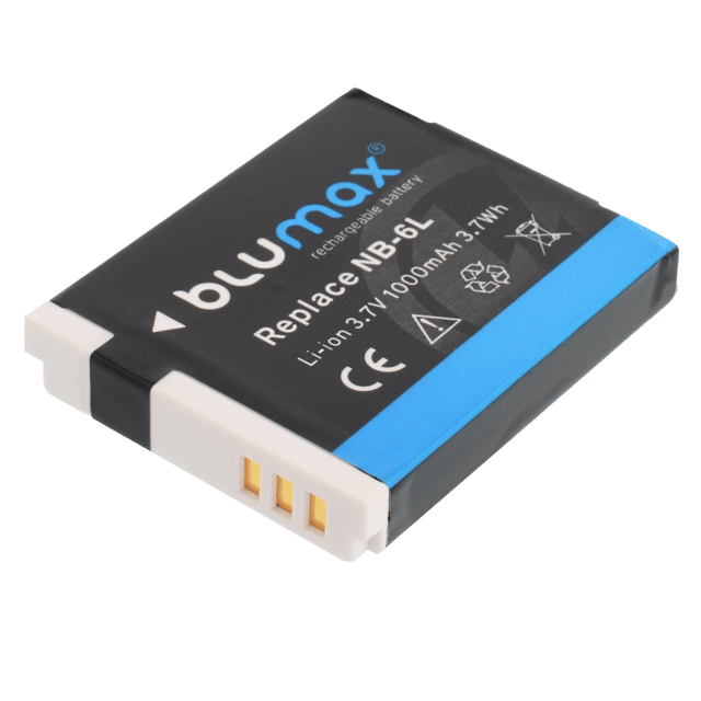 Батерия за фотоапарат Canon NB-6L, 1000 mAh