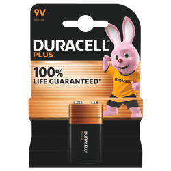 Алкална батерия 9V - Duracell Plus Power MN1604 9V
