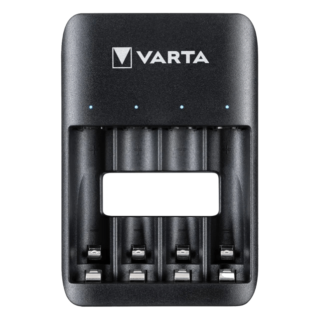 Зарядно за 4 акумулаторни батерии АА / ААА - VARTA USB Quattro