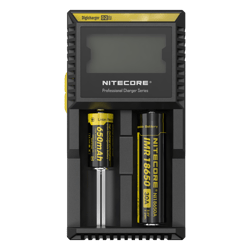 Универсално зарядно за 2 акумулаторни батерии - IMR - Li-Ion - Ni-Cd - Ni-Mh - NITECORE