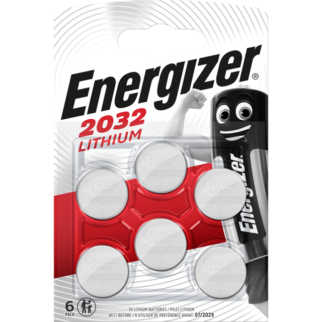 Литиеви батерии CR2032 Energizer ECR2032 - 3V - 6B