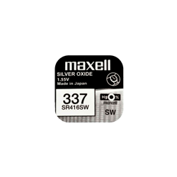 Батерия за микрослушалка 337 Maxell 337 SR416SW - 1.55V