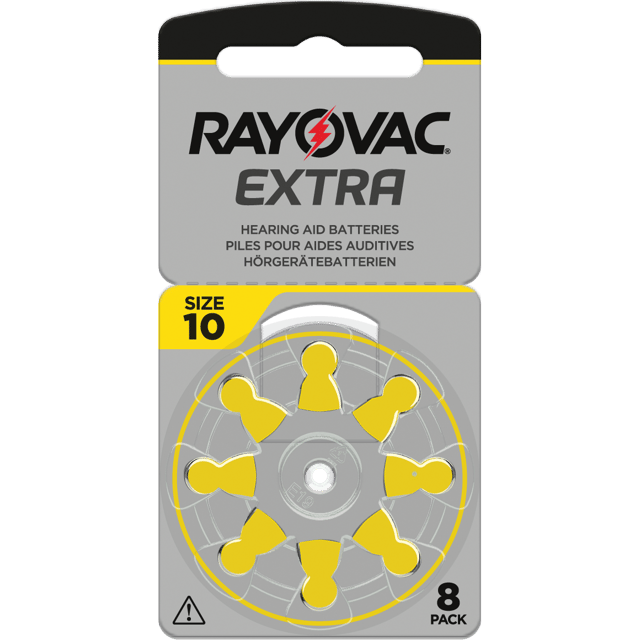 8 Батерии за слухов апарат 10 Extra Advance - Rayovac