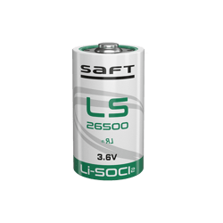 Battery ER 26500 SAFT Li-SOCl2 LS26500 3.6V 8500 mAh