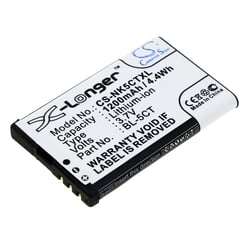 Battery for Nokia C3 C5 C6 Nokia BL-5CT - 1200 mAh