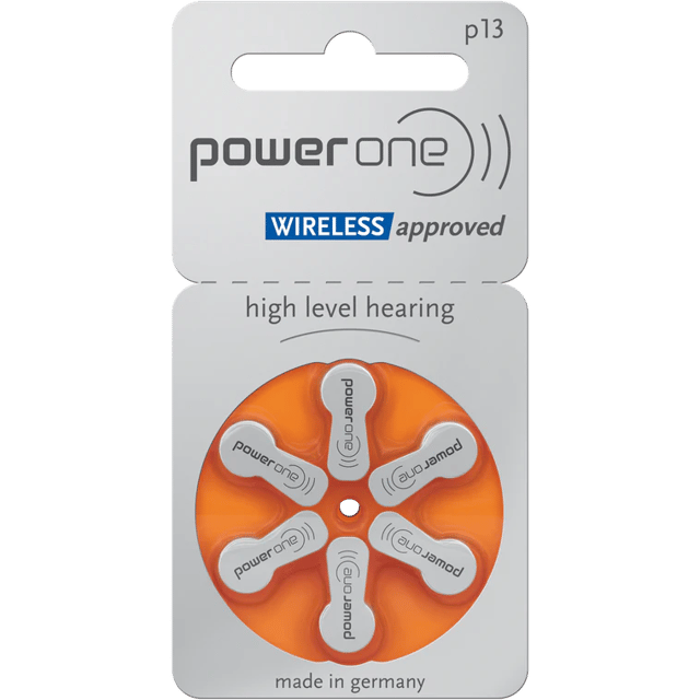 Батерии за слухов апарат 13 Power One PR48 - 1.44V